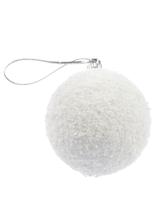 Zestaw bombek ośnieżonych (6 szt.)