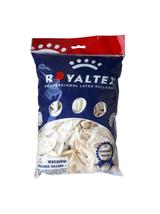 Balony metalizowane 12'' białe (100 szt.)