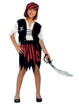 Strój dziecięcy - Piratka - rozmiar L