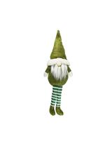 Skrzat z getrami w paski siedzący - zielony