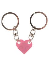 Breloki - serce z klocków