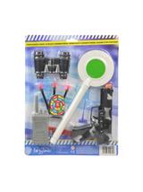 Zestaw policjanta z lizakiem