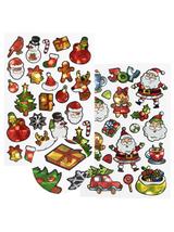 Naklejki - świąteczne wzory holograficzne