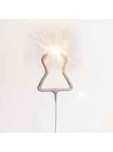 Zimne ognie kształty - choinka