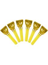Gwizdki foliowe złote 2,5x35 cm