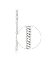 Fontanna party 26 cm - złote paski