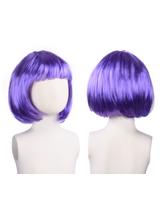 Peruka bob fioletowa