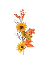 Gałązka ozdobna - słoneczniki