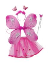 Zestaw wróżki (opaska, różdżka, skrzydełka, spódniczka)