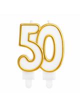 Świeczka jubileuszowa 50