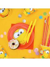 Talerze papierowe - Minki (8 szt.) - FSC Mix Credit