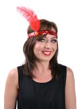 Opaska charleston czerwona