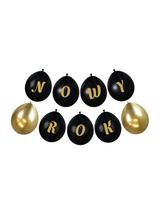 Balony z nadrukiem - Nowy Rok (9 szt.)
