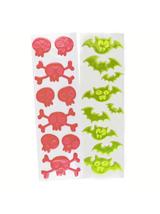 Halloweenowe naklejki odblaskowe