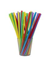 Słomki wielorazowe - proste mix kolorów (20 szt.)