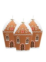 Papierowe domki na upominki (3 szt.)