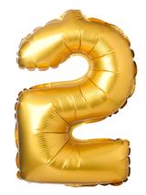 Balon foliowy cyferka matowa - 2