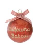 Brokatowa bombka dla Babci