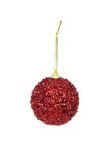 Bombki błyszczące (2 szt.) - czerwone