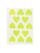 Naklejki odblaskowe serca