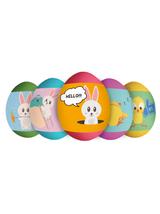 Owijki termokurczliwe na jajka - wesołe zwierzaki (9 szt.)