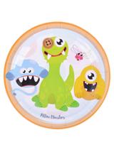 Talerze papierowe - Pillow Monsters (8 szt.)