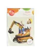 Balon foliowy - koparka 3D XL