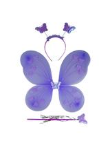 Zestaw motylka (skrzydełka, opaska, różdżka)