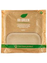 Talerze papierowe kraftowe 23x23 cm (6 szt.) - FSC Mix