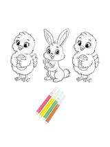 Wielkanocne wzory do kolorowania (3 szt.)