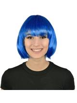Peruka bob granatowa