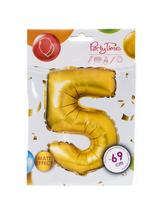 Balon foliowy cyferka matowa - 5