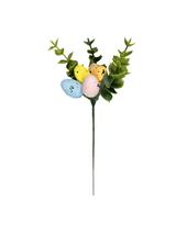 Gałązka dekoracyjna z pisankami 24 cm