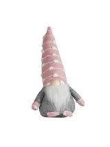 Skrzat z czapką w kropki - różowy