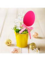 Jajko flokowane na piku