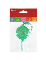 Zakręcony lizak turkusowy