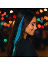 Świecące w ciemności pasemko - niebieskie