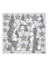 Zimowa dekoracja samoprzylepna