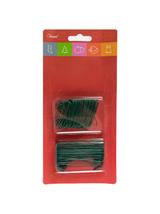 Haczyki metalowe zielone (150 szt.)