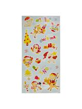 Zestaw naklejek świątecznych