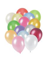 Balony metalizowane 10'' mix kolorów (50 szt.)