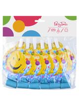 Gwizdki medalion - Buźka (6 szt.)