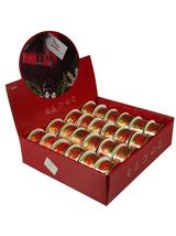 Taśma dekoracyjna na szpuli czerwona