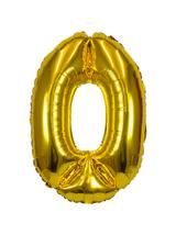 Balon foliowy cyferka XXL - nr 0
