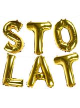 Balony foliowe napis "Sto lat"