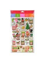 Świąteczny zestaw naklejek