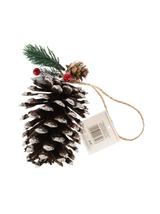 Świąteczna szyszka dekoracyjna