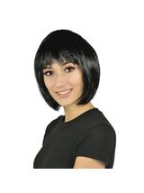 Peruka bob czarna