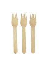 Widelce drewniane (100 szt.) - FSC 100%