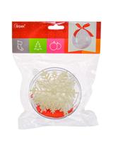 Zestaw zrób to sam z otwieraną bombką i śnieżynką